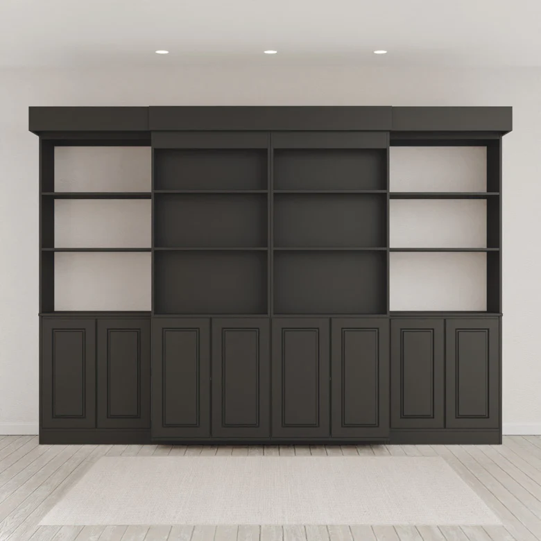 IN STOCK BLACK Majestic Library Bed: Supreme - Image 5