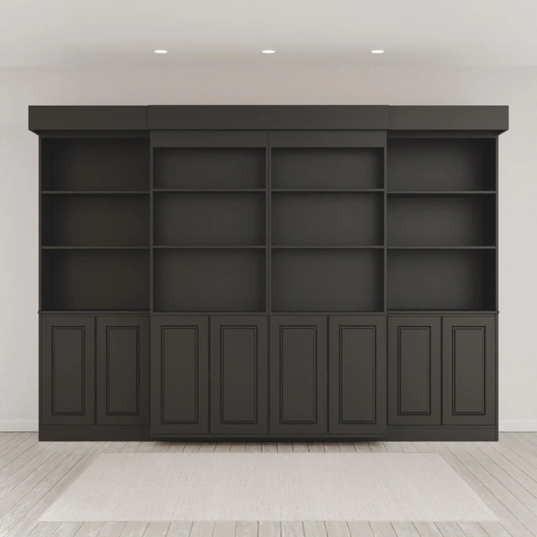 IN STOCK BLACK Majestic Library Bed: Supreme - Image 6