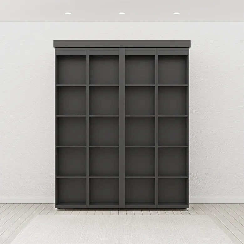 Boaz BiFold Bookcase Murphy Bed