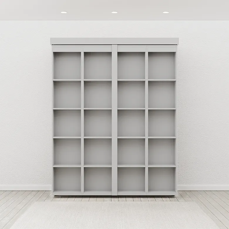 Boaz BiFold Bookcase Murphy Bed - Image 11
