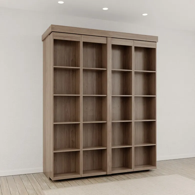 Boaz BiFold Bookcase Murphy Bed - Image 12