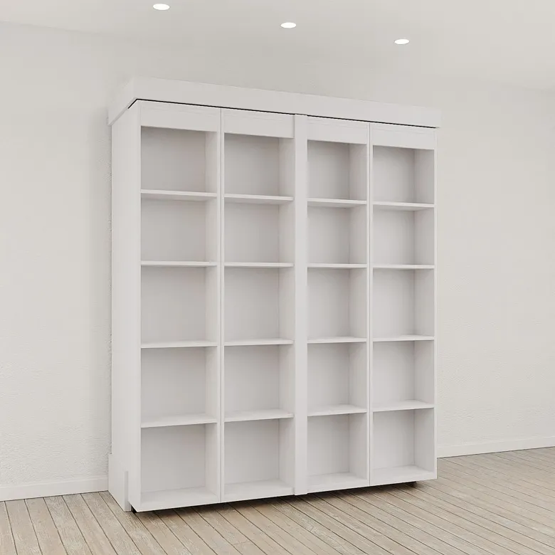 Boaz BiFold Bookcase Murphy Bed - Image 18
