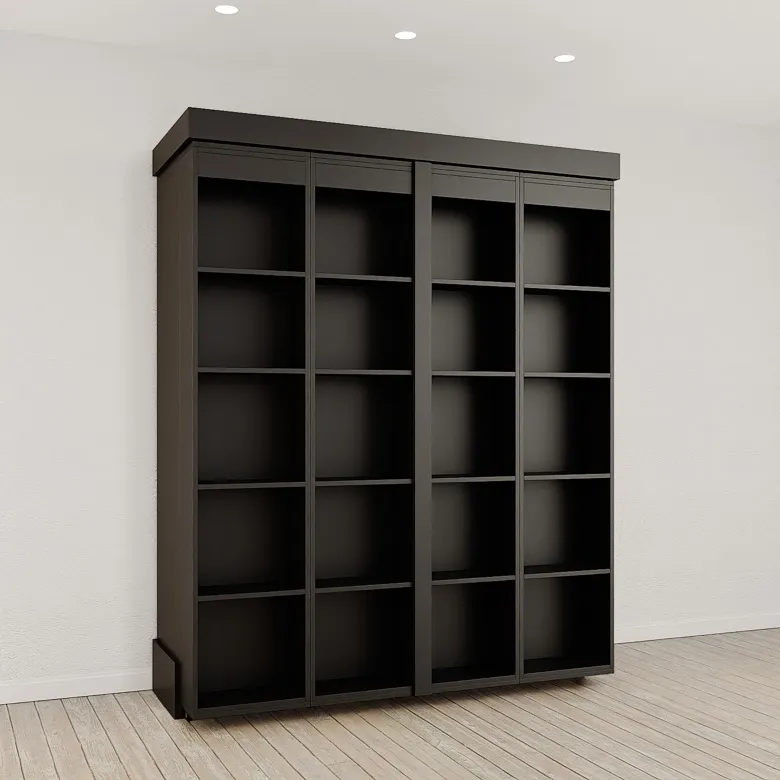 Boaz BiFold Bookcase Murphy Bed - Image 19