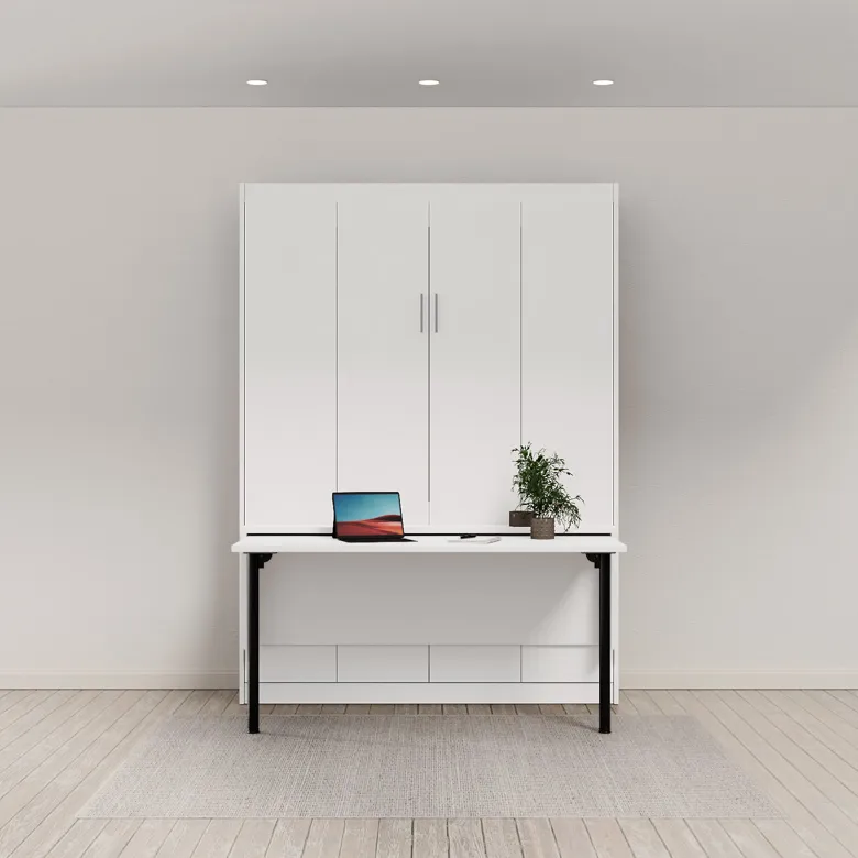 "The Home Office" Murphy Bed With a Desk - Image 3