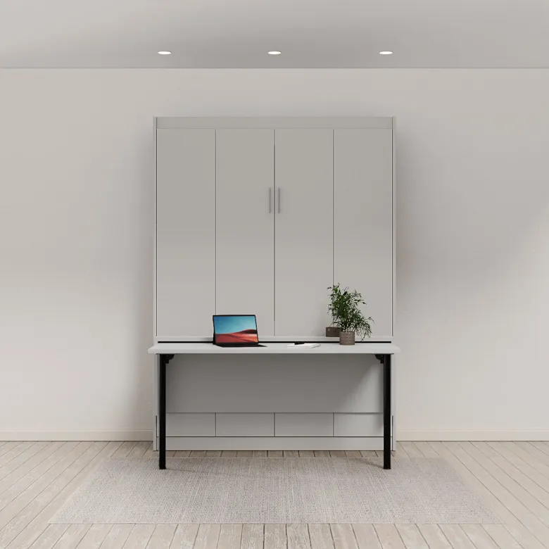 "The Home Office" Murphy Bed With a Desk - Image 4