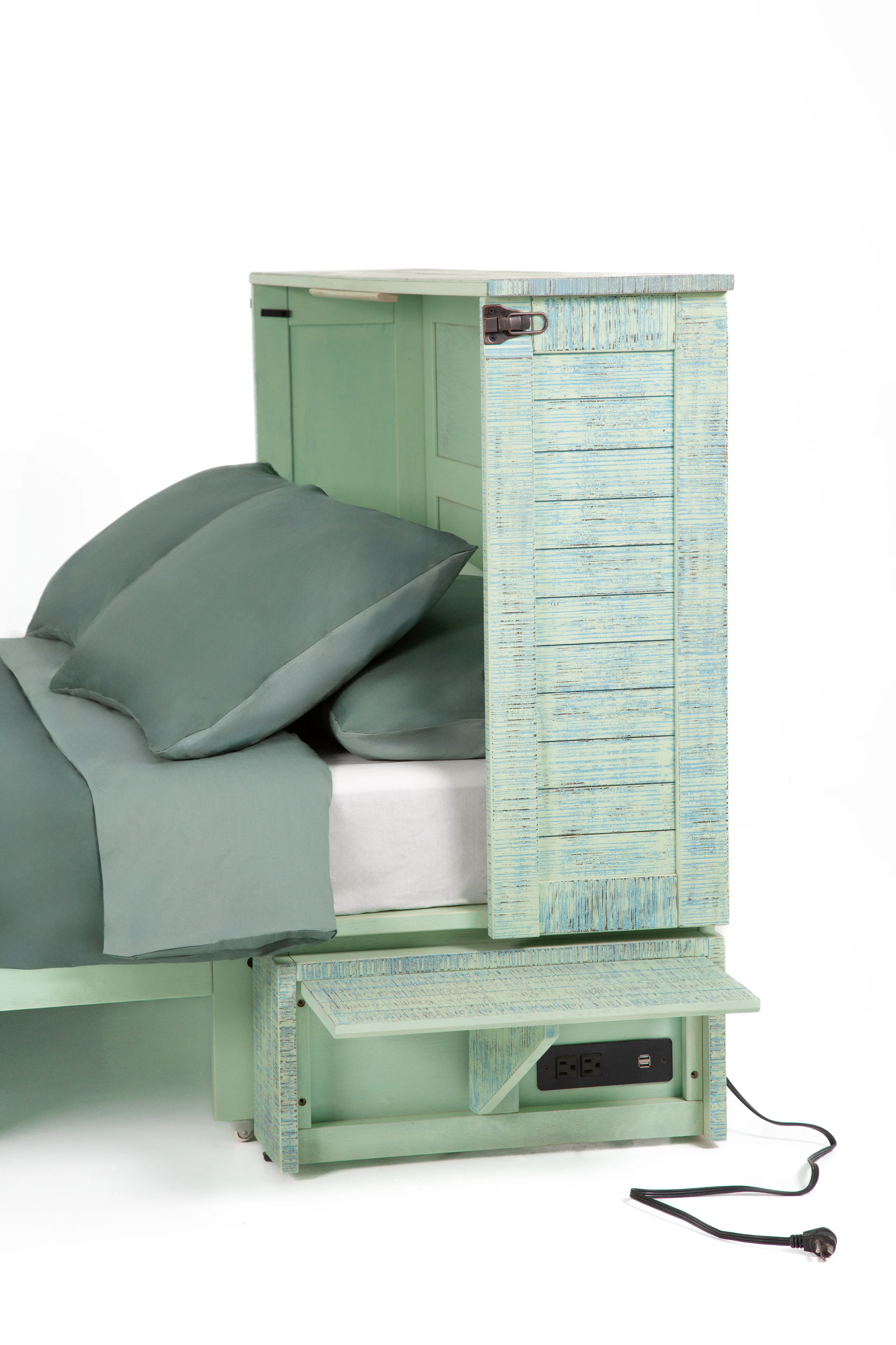 Poppy Murphy Cabinet Bed Queen Size - Image 9