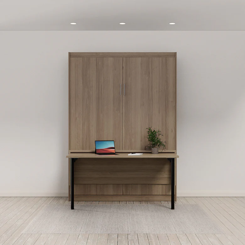 "The Home Office" Murphy Bed With a Desk - Image 11