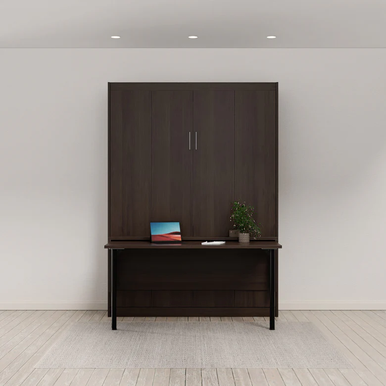 "The Home Office" Murphy Bed With a Desk - Image 9
